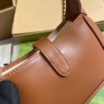 JACKIE NOTTE MINI BAG 19 IN TAWNY BROWN CALFSKIN GOLD HARDWARE - Image 18