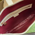 JACKIE SMALL SHOULDER BAG 27 IN WHITE CRACKED LACQUER CALFSKIN GOLD HARDWARE - Image 17