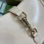 JACKIE SMALL SHOULDER BAG 27 IN LIGHT PINK CRACKED LACQUER CALFSKIN GOLD HARDWARE - Image 15