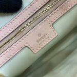 JACKIE SMALL SHOULDER BAG 27 IN LIGHT PINK CRACKED LACQUER CALFSKIN GOLD HARDWARE - Image 11