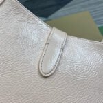 JACKIE SMALL SHOULDER BAG 27 IN LIGHT PINK CRACKED LACQUER CALFSKIN GOLD HARDWARE - Image 12