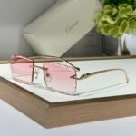 PANTHÈRE RECTANGULAR FRAME SUNGLASSES 563590 IN METAL - Image 5