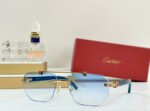 PREMIÈRE GEOMETRIC FRAME SUNGLASSES CT0621S IN METAL AND WOODEN - Image 6