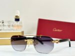 PREMIÈRE GEOMETRIC FRAME SUNGLASSES CT0621S IN METAL AND WOODEN - Image 4