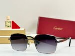 PREMIÈRE GEOMETRIC FRAME SUNGLASSES 530303 IN METAL AND WOODEN - Image 11