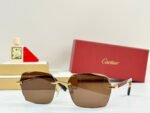 PREMIÈRE GEOMETRIC FRAME SUNGLASSES 530303 IN METAL AND WOODEN - Image 12