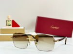 SANTOS SQUARE FRAME SUNGLASSES 530303 IN METAL - Image 3