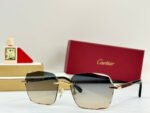 SANTOS SQUARE FRAME SUNGLASSES 530303 IN METAL - Image 5