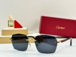 SANTOS SQUARE FRAME SUNGLASSES 530303 IN METAL - Image 15