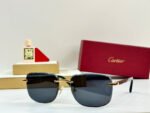 PREMIÈRE SQUARE FRAME SUNGLASSES 530304 IN METAL AND WOODEN - Image 4