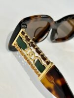 SQUARE SUNGLASSES CH5537Q IN ACETATE CHAIN METAL - Image 18