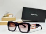 SQUARE SUNGLASSES CH5537Q IN ACETATE CHAIN METAL - Image 8