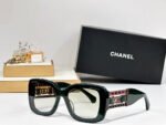 SQUARE SUNGLASSES CH5537Q IN ACETATE CHAIN METAL - Image 12