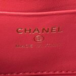 CC VANITY CASE 19 BLACK LAMBSKIN GOLD HARDWARE - Image 8