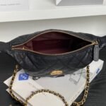 CHANEL 25S HOBO BAG 22 IN BLACK CAVIAR LEATHER - Image 17