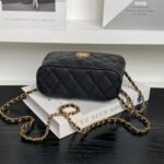 CHANEL 25S HOBO BAG 22 IN BLACK CAVIAR LEATHER - Image 16