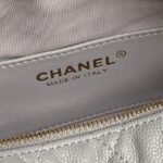 CHANEL 25S HOBO BAG 22 IN GREY CAVIAR LEATHER - Image 15
