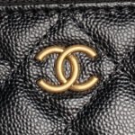 CHANEL 25S VANITY CASE BAG 19 IN BLACK CALFSKIN GOLD HARDWARE - Image 12