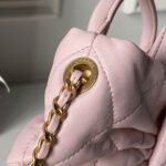 CHANEL 25S MINI BOW BAG 26 IN PINK LAMBSKIN WITH GOLD HARDWARE - Image 14