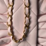 CHANEL 25S BOW BAG 38 IN PINK LAMBSKIN WITH GOLD HARDWARE - Image 3