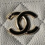 CHANEL 25S VANITY BAG 20 IN GREY CAVIAR LEATHER - Image 2