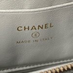 CHANEL 25S VANITY BAG 20 IN GREY CAVIAR LEATHER - Image 18