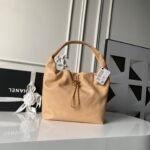 CHANEL 25S HOBO BAG 45 IN WARM SAND BEIGE LAMBSKIN - Image 10