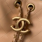 CHANEL 25S HOBO BAG 45 IN WARM SAND BEIGE LAMBSKIN - Image 12