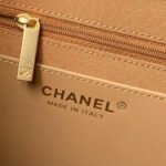 CHANEL 25S HOBO BAG 31 IN CARAMEL BROWN SUEDE WITH GOLD HARDWARE - Image 5