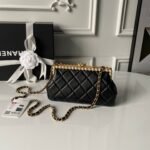 CHANEL 26S CROSSBODY BAG 20 IN BLACK LAMBSKIN - Image 2