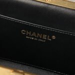 CHANEL 26S CROSSBODY BAG 20 IN BLACK LAMBSKIN - Image 9