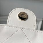 CHANEL 26S HOBO BAG 23 IN WHITE LAMBSKIN - Image 14