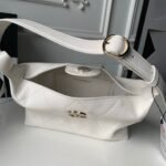 CHANEL 26S HOBO BAG 23 IN WHITE LAMBSKIN - Image 3