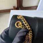 MEDIUM CELINE VICTOIRE BAG 25 IN BLACK CALFSKIN GOLDEN HARDWARE - Image 14