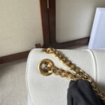MEDIUM CELINE VICTOIRE BAG 25 IN IVORY CALFSKIN - Image 15