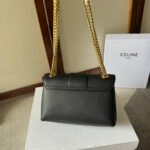 MEDIUM CELINE VICTOIRE BAG 23 IN BLACK CALFSKIN - Image 10