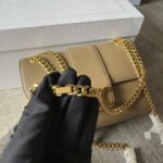 MEDIUM CELINE VICTOIRE BAG 23 IN CAMEL GOLD CALFSKIN - Image 3