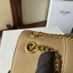 MEDIUM CELINE VICTOIRE BAG 23 IN CAMEL GOLD CALFSKIN - Image 16