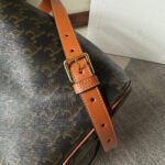 MEDIUM FOLCO BACKPACK 32 IN BLACK TRIOMPHE CANVAS - Image 12