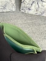 LADY JASMINE CARD HOLDER 10 IN LIGHT GREEN QUILTED PATENT CALFSKIN - Image 15