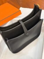 HM 26S EVELYNE BAG 23MM IN BLACK GRAINED CALFSKIN - Image 15