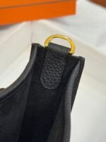 HM 26S EVELYNE BAG 23MM IN BLACK GRAINED CALFSKIN - Image 19