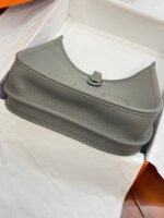 HM 26S EVELYNE BAG 23MM IN GRAY GRAINED CALFSKIN - Image 6
