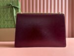 DIONYSUS LAGRE SHOULDER BAG 42 IN ROSSO ANCORA RED GG GLOSSY LAMBSKIN - Image 12