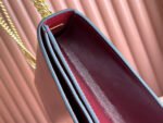DIONYSUS LAGRE SHOULDER BAG 42 IN ROSSO ANCORA RED GG GLOSSY LAMBSKIN - Image 9