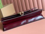 DIONYSUS LAGRE SHOULDER BAG 42 IN ROSSO ANCORA RED GG GLOSSY LAMBSKIN - Image 5