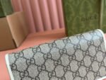 HORSEBIT 1955 WALLET IN BEIGE EBONY CANVAS MIX WHITE CALFSKIN GOLD CHAIN - Image 18