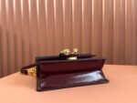 DIONYSUS MEDIUM SHOULDER BAG 22 IN ROSSO ANCORA RED GG GLOSSY LAMBSKIN - Image 14