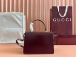 DIONYSUS MEDIUM SHOULDER BAG 22 IN ROSSO ANCORA RED GG GLOSSY LAMBSKIN - Image 2