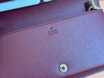 HORSEBIT 1955 WALLET ON CHAIN 19 IN BEIGE DARK BROWN NEW GG AND ROSSO ANCORA RED CALFSKIN - Image 7